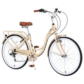 Ladies Bike, 7 Speed, Steel Frame, Multiple Colors